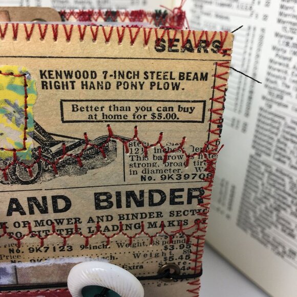 Collage Cover Custom Junk Journal  u Removable Ephemera Mini Junk Journal Handma - Picture 3 of 10